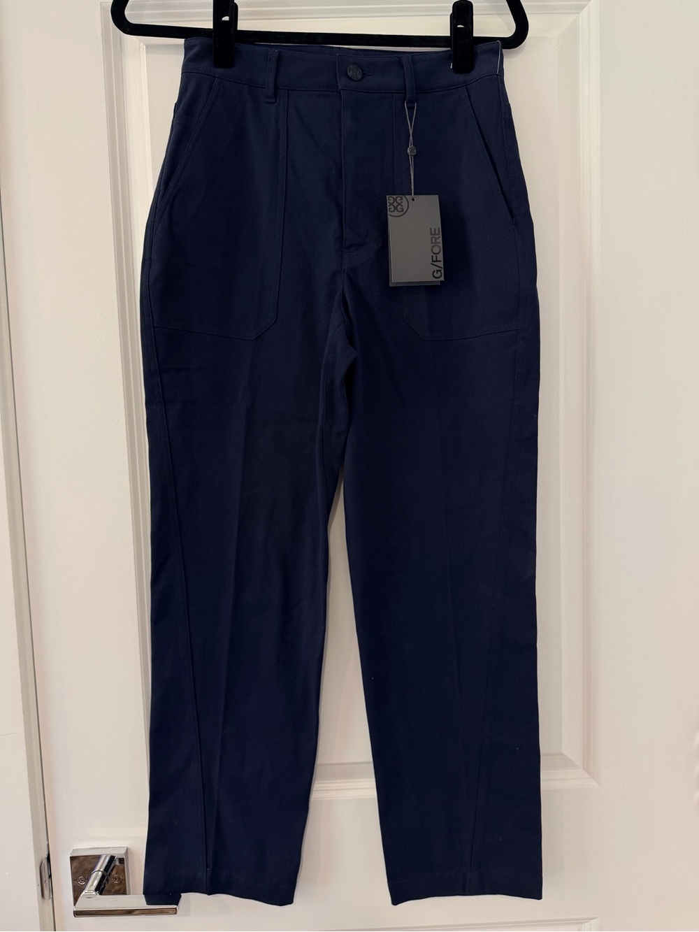 G/FORE Navy Straight-Leg Utility Chinos